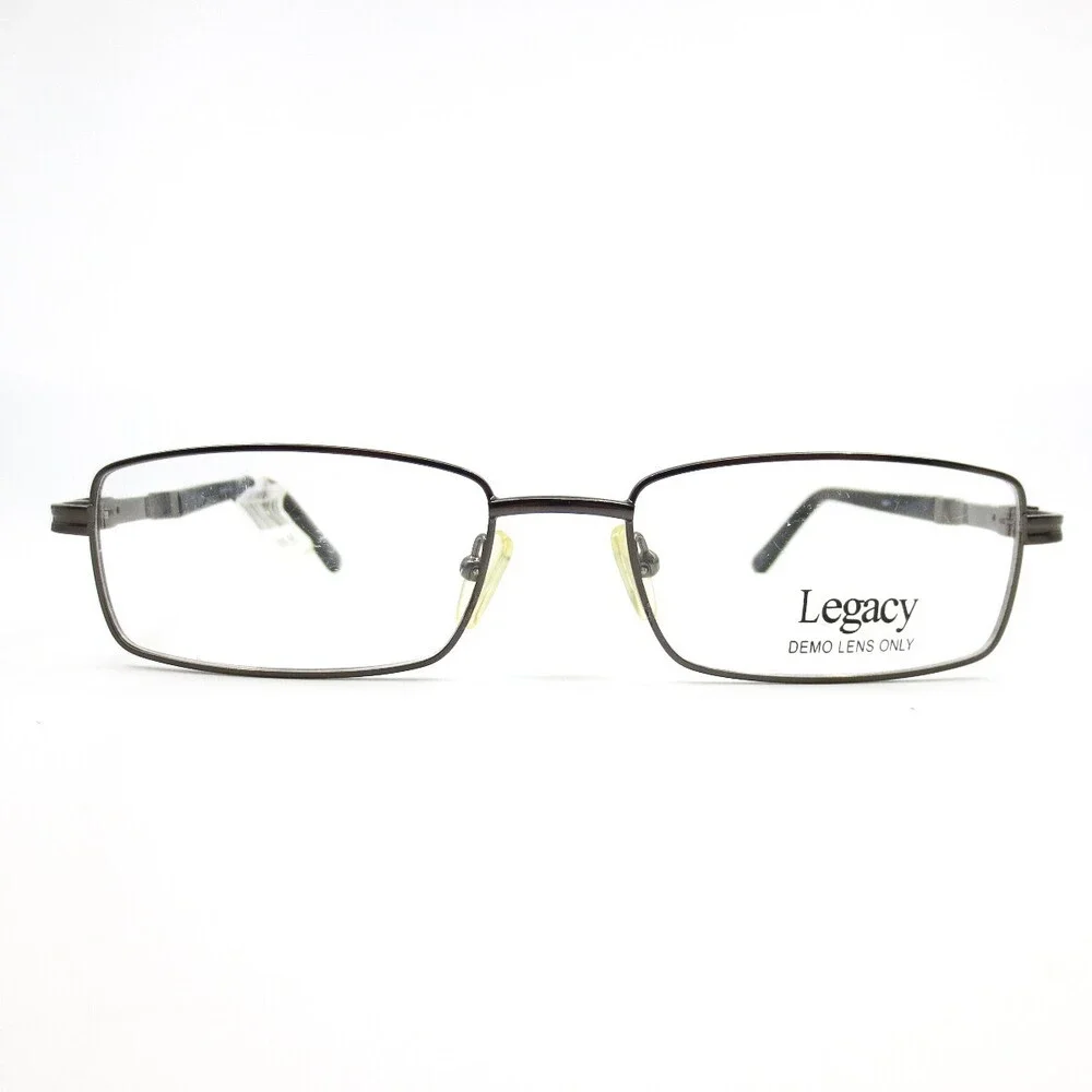Legacy MM 1011 GM Gunmetal Gray Full Rim Eyeglasses Frames 55-18 145 mm